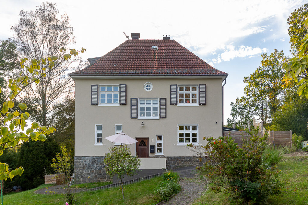 ein Bild von dem Haus, indem das Retreat stattfinden wird