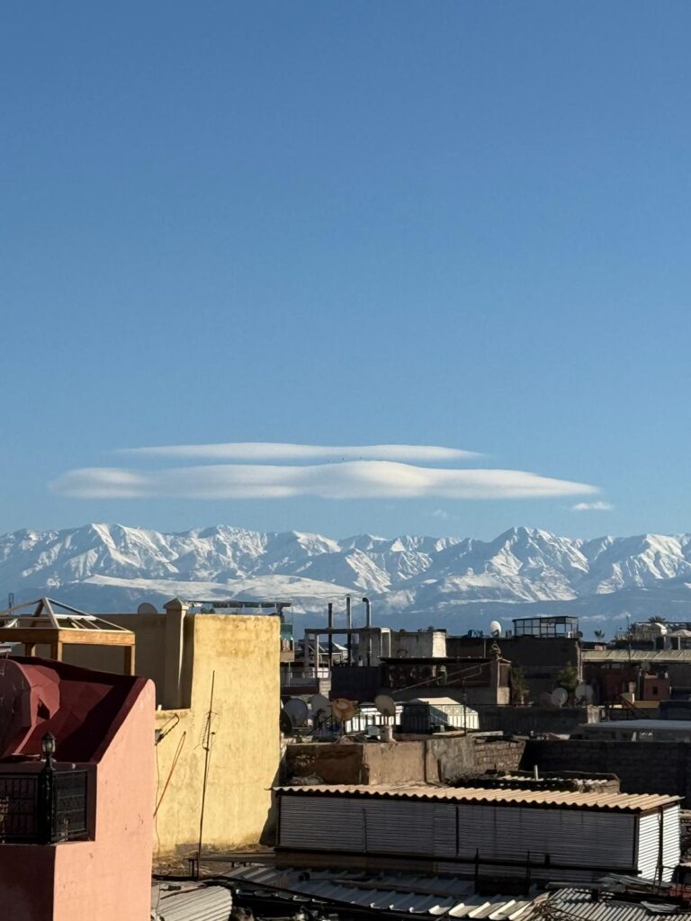 Blick auf das Atlasgebierge