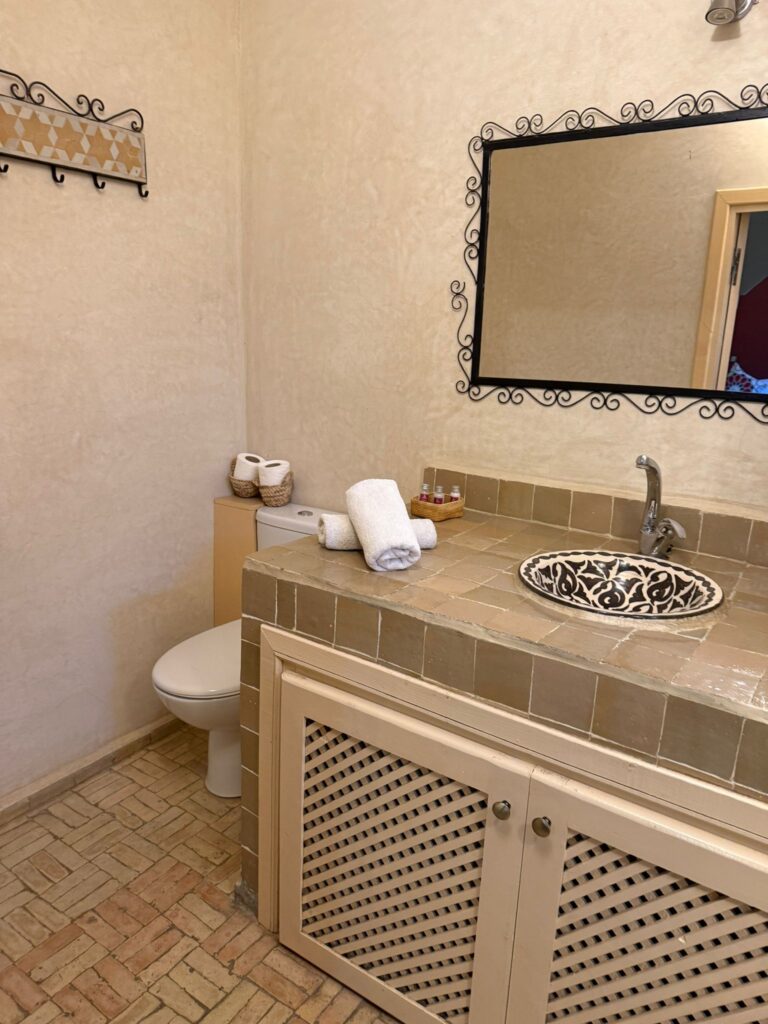 Bad in einem Hotelzimmer