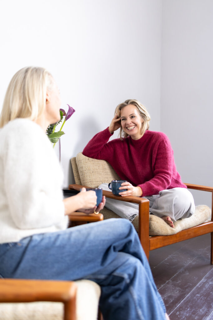 Coachinggespräch Frauen Klarheit Entscheidungen Düsseldorf